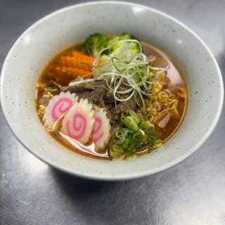 Spicy Korean Noodle Soup (Ramyon)