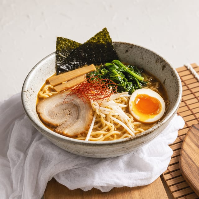 X3 Spicy Tonkotsu Ramen.