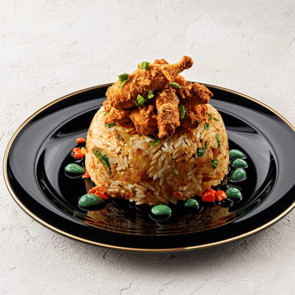 Crispy Chicken Fried Rice.