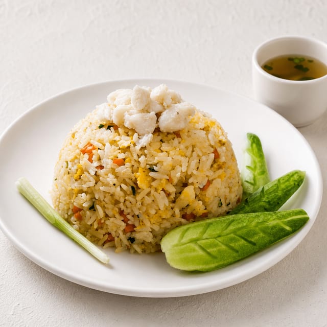 Crab Meat Fried Rice.