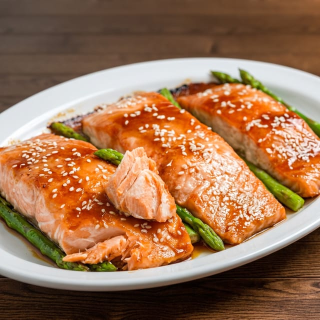 Salmon Teriyaki.