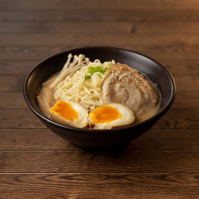 X3 Spicy Tonkotsu Ramen.