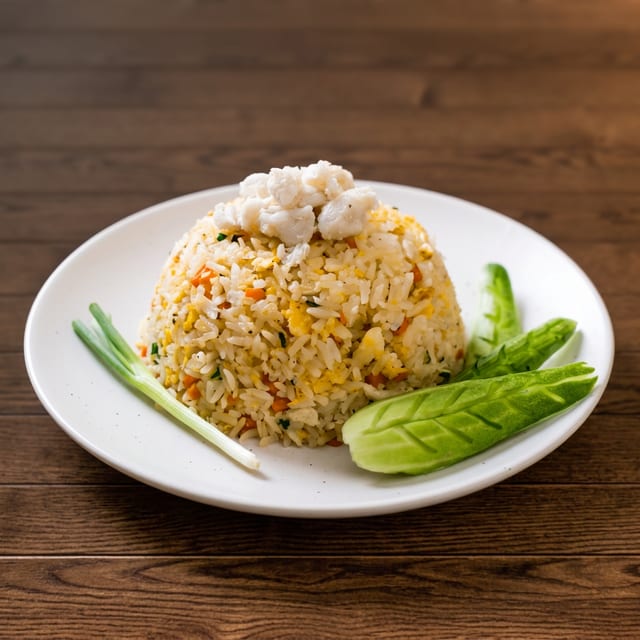 Crab Meat Fried Rice.
